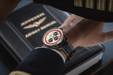 Shop Breitling Navitimer B01 Chronograph 43 Boeing 747 White Dial Black Leather Strap Watch for Men - AB01383B1G1P1 in USA