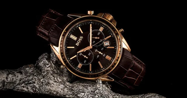 Hugo Boss Driver Chronograph Brown Dial Brown Leather Strap Watch For Men - HB1513093 Buy Now By Hugo Boss