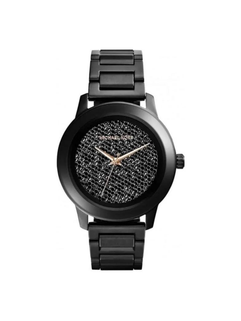 Michael Kors Kinley Silver Dial Black Steel Strap Watch for Women - MK5999 Buy Now By Michael Kors