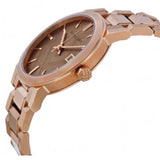 Burberry The City Rose Gold Dial Rose Gold Steel Strap Watch for Women - BU9039 Buy Now By Burberry