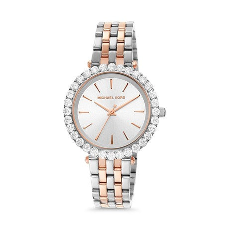 Michael Kors Darci Quartz Silver Dial Two Tone Steel Strap Watch For Women - MK4515 Buy Now By Michael Kors