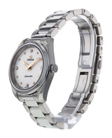 Shop Omega Seamaster Aqua Terra Quartz Diamond Silver Dial Silver Steel Strap Watch for Women - 220.10.28.60.54.001 in USA