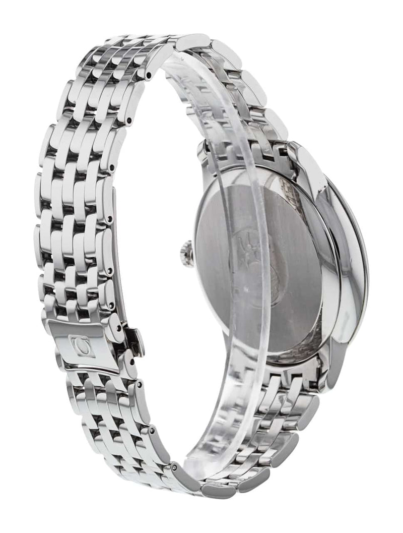 Shop Omega De Ville Prestige Co Axial Automatic White Dial Silver Steel Strap Watch for Men - 424.10.40.20.02.005 in USA