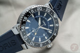 Oris Aquis Date Blue Dial Black Rubber Strap Watch for Men - 0173377304152-0742464EB Buy Now By Oris