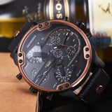 Diesel Mr Daddy 2.0 Chronograph Black Dial Black Steel Strap Watch For Men - DZ7400 Buy Now By Diesel