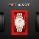 Tissot Carson Premium Powermatic 80 White Dial Two Tone Steel Strap Watch For Men - T122.407.22.031.00 Buy Now By Tissot