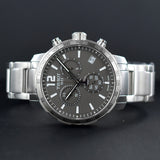 Tissot Quickster Chronograph Black Dial Silver Steel Strap Watch For Men - T095.417.11.067.00 Buy Now By Tissot