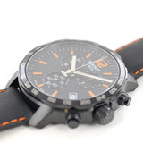 Tissot Quickster Chronograph Black Dial Watch For Men - T095.417.36.057.00 Buy Now By Tissot