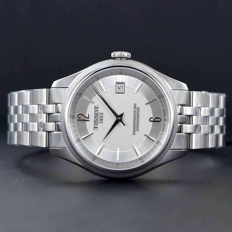 Tissot Ballade Powermatic 80 Cosc Silver Dial Silver Steel Strap Watch For Men - T108.408.11.037.00 Buy Now By Tissot