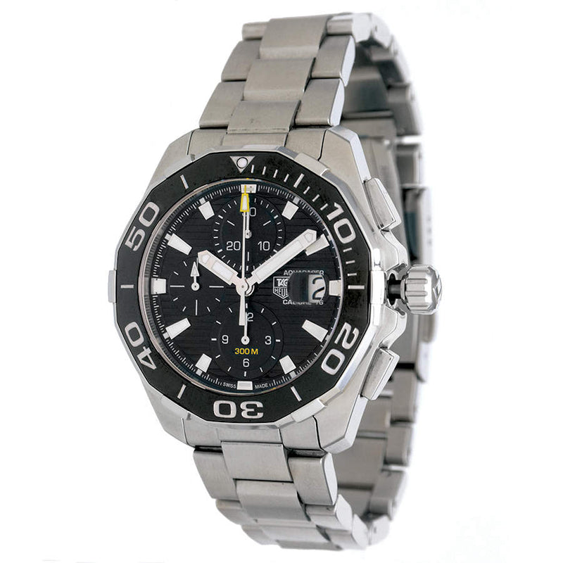 Shop Tag Heuer Aquaracer Black Dial Watch for Men - CAY211A.BA0927 in USA