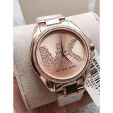 Michael Kors Bradshaw Quartz Gold Dial Gold Steel Strap Watch For Women - MK6555 Buy Now By Michael Kors