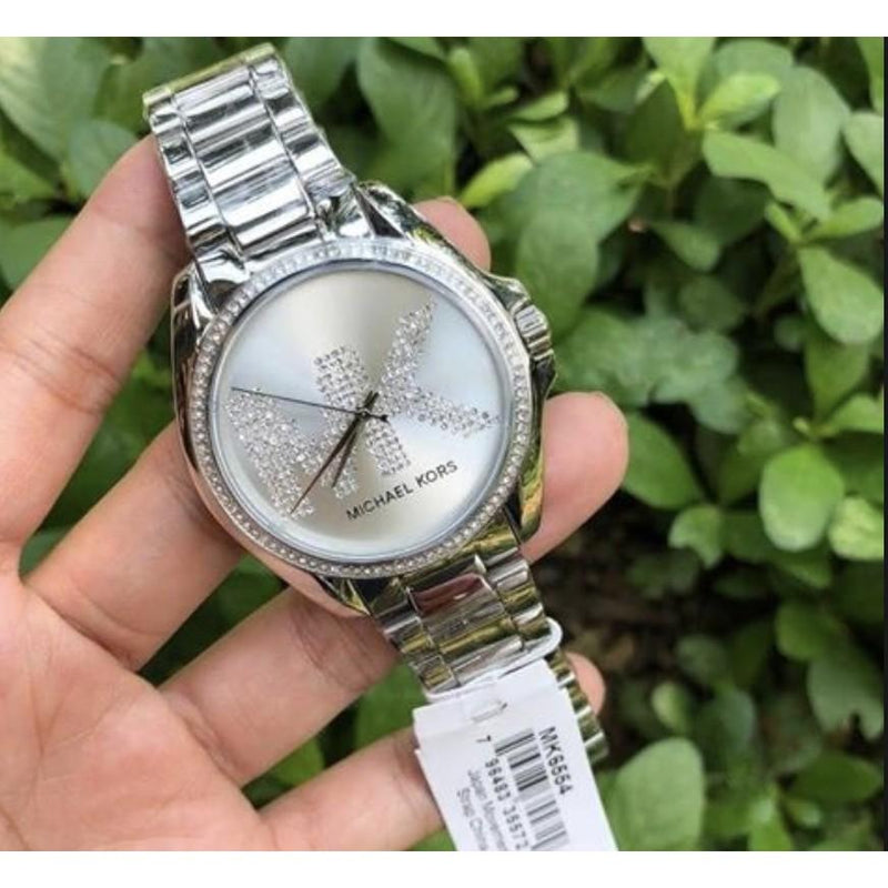 Michael Kors Bradshaw Quartz Silver Dial Silver Steel Strap Watch For Women - MK6554 Buy Now By Michael Kors