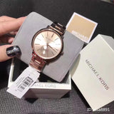 Michael Kors Jaryn Quartz Rose Gold Dial Rose Gold Steel Strap Watch For Women - MK3501 Buy Now By Michael Kors
