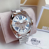 Michael Kors Bradshaw Quartz Silver Dial Silver Steel Strap Watch For Women - MK6320 Buy Now By Michael Kors