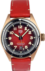 Tag Heuer Autavia Maroon Dial Watch for Men - WBE5193.FC8300 Buy Now By Tag Heuer