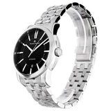 Maurice Lacroix Pontos Date Automatic Black Dial Silver Steel Strap Watch For Men - PT6148-SS002-330 Buy Now By Maurice Lacroix