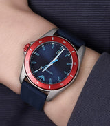 Emporio Armani Sigma Quartz Blue Dial Blue Silicone Strap Watch For Men - AR11217 Buy Now By Emporio Armani