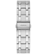 Guess Horizon Chronograph Quartz Black Dial Silver Steel Strap Watch For Men - W0379G1 Buy Now By Guess