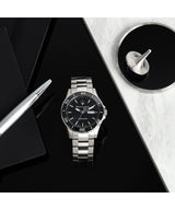 Maserati Competizione Automatic Black Dial Silver Steel Strap Watch For Men - R8823100002 Buy Now By Maserati