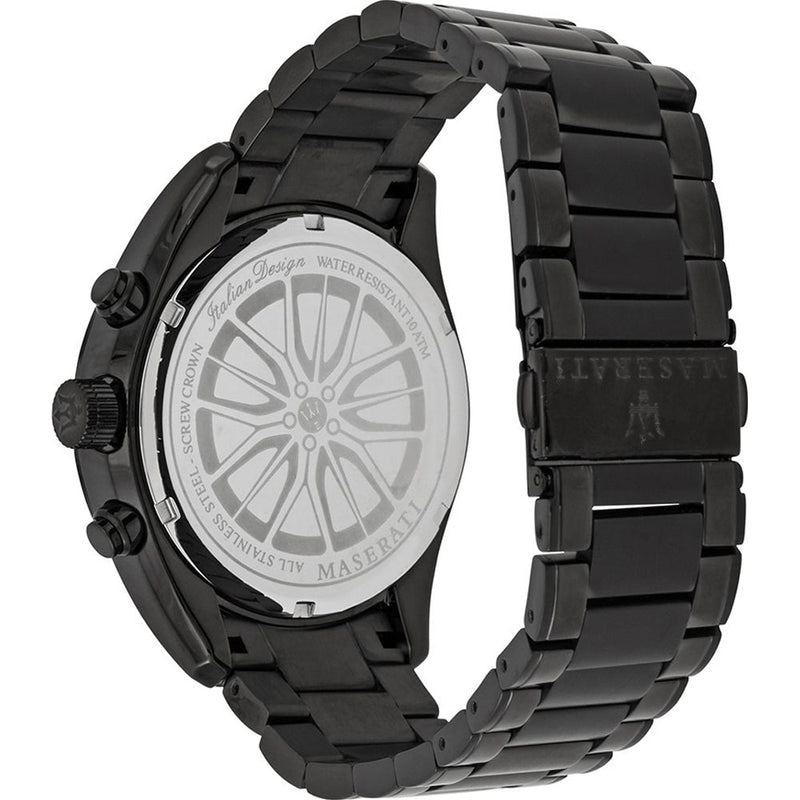 Maserati Traguardo Gun Metal Dial Grey Steel Strap Watch For Men - R8873612002 Buy Now By Maserati