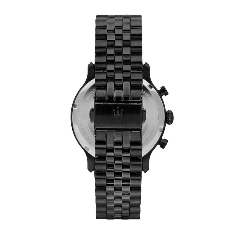 Maserati Epoca Chronograph Limited Edition Black Dial Black Steel Strap Watch For Men - R8873618020 Buy Now By Maserati