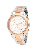 Maserati Tradizione White Dial Two Tone Stainless Steel Strap Watch For Men - R8873625001 Buy Now By Maserati