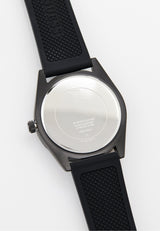 Guess Connoisseur Black Dial Black Silicone Strap Watch For Men - GW0335G1 Buy Now By Guess