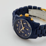 Michael Kors Runway Analog Blue Dial Blue Steel Strap Watch for Women - MK7332 Buy Now By Michael Kors
