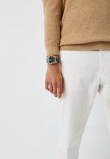 Emporio Armani Claudio Chronograph Black Dial Black Leather Strap Watch For Men - AR11542 Buy Now By Emporio Armani