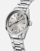 Tag Heuer Carrera Date Silver Dial Silver Steel Strap Watch for Women - WBN2310.BA0001 Buy Now By Tag Heuer