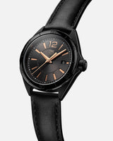 Shop Tag Heuer Formula 1 Quartz Black Dial Black Leather Strap Watch for Women - WBJ1414.FC8234 in USA