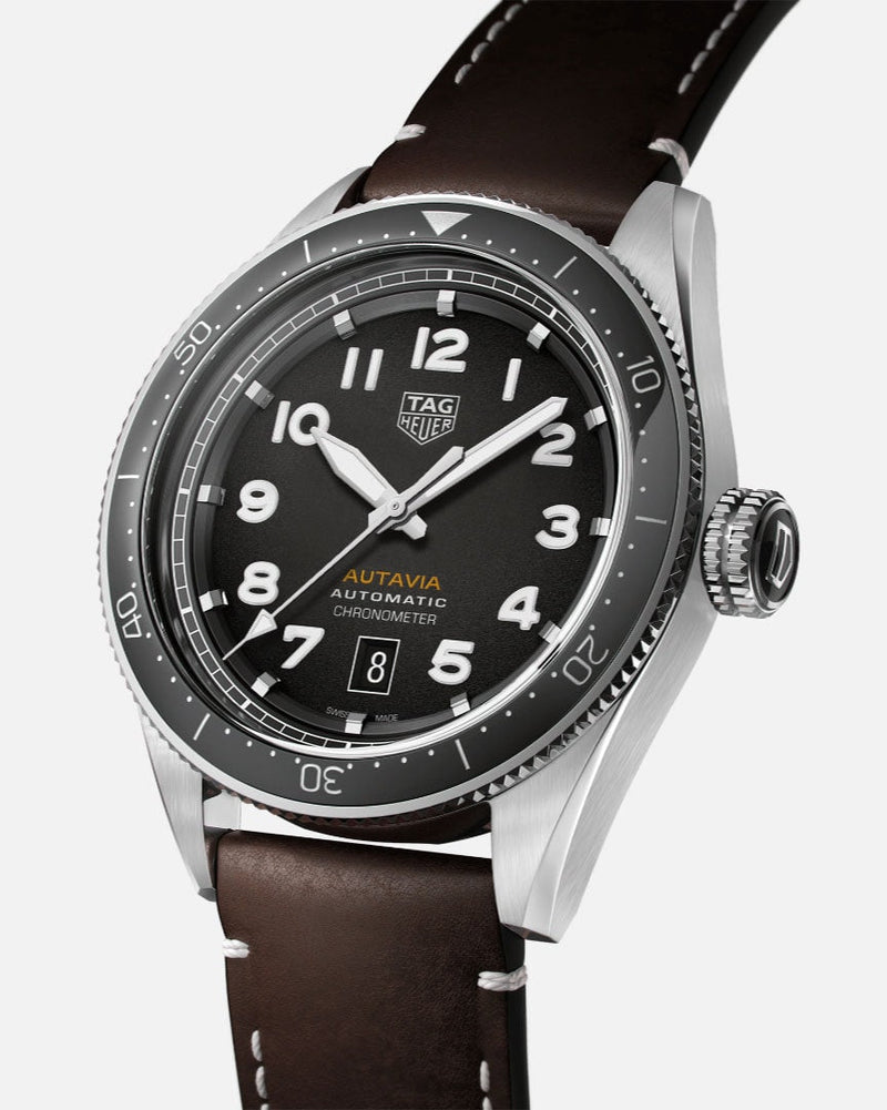 Tag Heuer Autavia Automatic Grey Dial Watch for Men - WBE5114.FC8266 Buy Now By Tag Heuer
