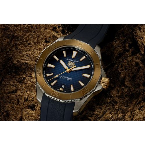 Tag Heuer Aquaracer Professional 200 Automatic Blue Dial Blue Rubber Strap Watch for Men - WBP2150.FT6210 Buy Now By Tag Heuer