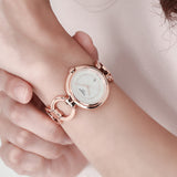 Tissot T Lady Flamingo Mother of Pearl Dial Rose Gold Steel Strap Watch for Women - T094.210.33.116.01 Buy Now By Tissot