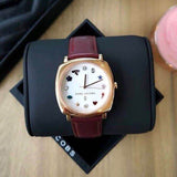 Marc Jacobs Mandy White Dial Brown Leather Strap Watch for Women - MJ1598 Buy Now By Marc Jacobs