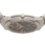 Shop Salvatore Ferragamo F-80 Classic Black Dial Silver Steel Strap Watch for Men - SFDT02423 in USA