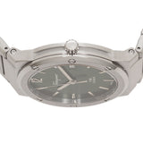 Shop Salvatore Ferragamo F-80 Classic Green Dial Silver Steel Strap Watch for Men - SFDT02123 in USA