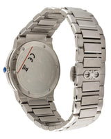 Shop Salvatore Ferragamo F-80 Classic Blue Dial Silver Steel Strap Watch for Men - SFDT01320 in USA