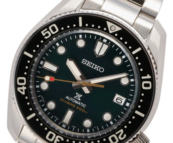 Shop Seiko Prospex 140th Anniversary Limited Divers Green Dial Silver Steel Strap Watch For Men - SPB207J1 in USA