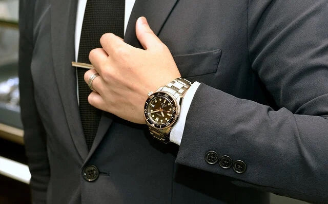 Shop Seiko Prospex Sea Diver Automatic Brown Dial Silver Steel Strap Watch For Men - SPB240J1 in USA