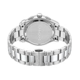 Shop Salvatore Ferragamo 1927 Chrono Green Dial Silver Steel Strap Watch for Men - SFKZ00423 in USA