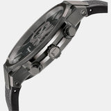 Shop Salvatore Ferragamo Sapphire Chrono Black Dial Black Rubber Strap Watch for Men - SFME00621 in USA