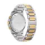 Shop Salvatore Ferragamo F-80 Classic White Dial Two Tone Steel Strap Watch for Men - SFME00821 in USA