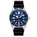 Shop Seiko Prospex Analogue Automatic Diver Blue Dial Black Rubber Strap Watch For Men - SPB053J1 in USA