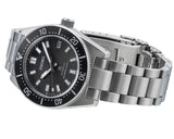 Seiko Prospex 1965 Modern Re Interpretation Automatic Black Dial Silver Steel Strap Watch For Men - SPB143J1 Buy Now By Seiko