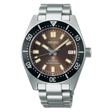 Shop Seiko Prospex 55th Anniversary Edition Brown Dial Silver Steel Strap Watch For Men - SPB145J1 in USA