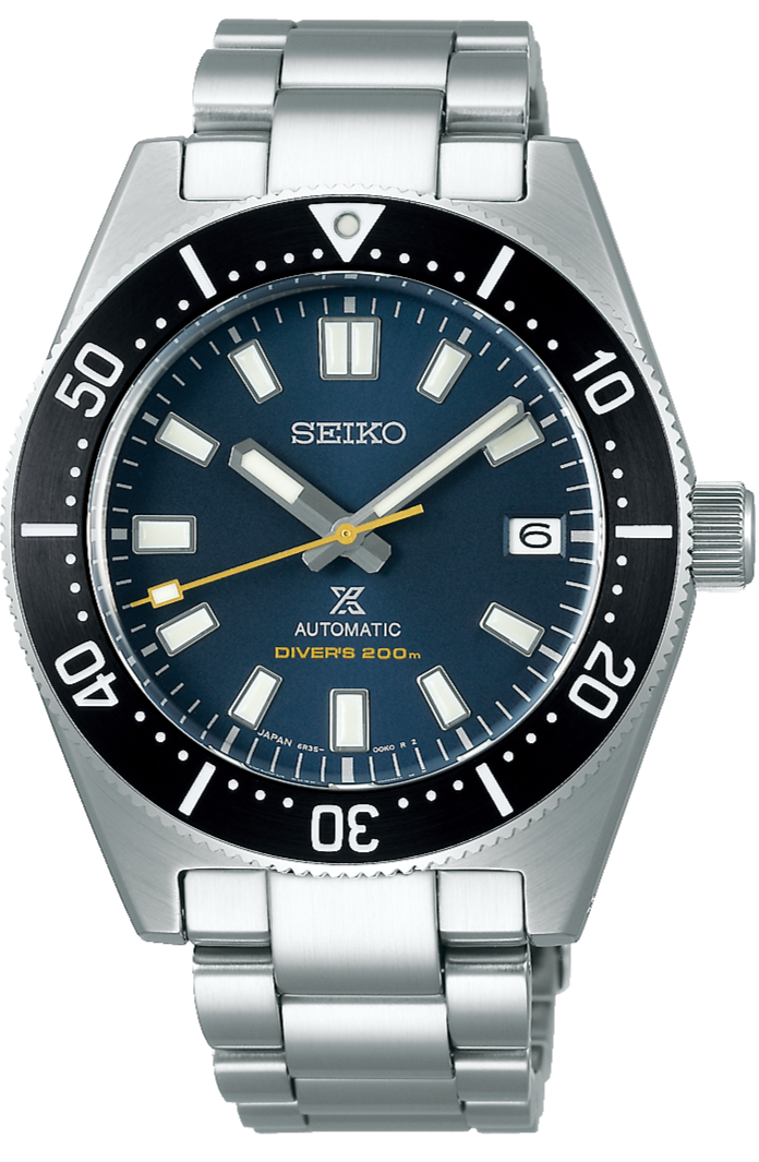 Seiko Prospex Automatic 1965 Dive 55th Anniversary Limited Edtion Blue Dial Silver Steel Strap Watch For Men - SPB149J1 Buy Now By Seiko
