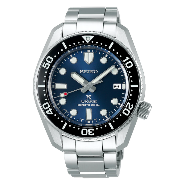 Seiko Prospex Sea Automatic Diver Green Dial Silver Steel Strap Watch For Men - SPB187J1