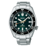 Shop Seiko Prospex 140th Anniversary Limited Divers Green Dial Silver Steel Strap Watch For Men - SPB207J1 in USA