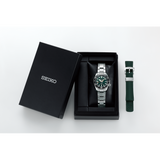 Shop Seiko Prospex 140th Anniversary Limited Divers Green Dial Silver Steel Strap Watch For Men - SPB207J1 in USA